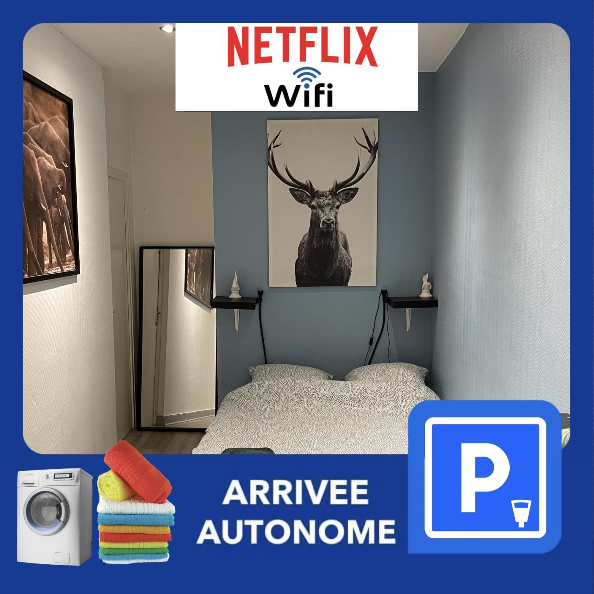 010 Chic & Cosy F1 29M2 Hypercentre Wifi Smart Tv Netflix Διαμέρισμα Σαιντ-Ετιέν Εξωτερικό φωτογραφία